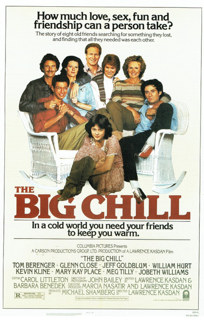 The Big Chill- US 1983 Poster Canvas Movie Film Print A0 A1 A2 A3 A4 A5 A6 Art W