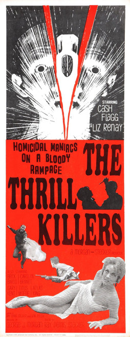 Thrill Killers 02 Poster Canvas Movie Film Print A0 A1 A2 A3 A4 A5 A6 Art Wall D