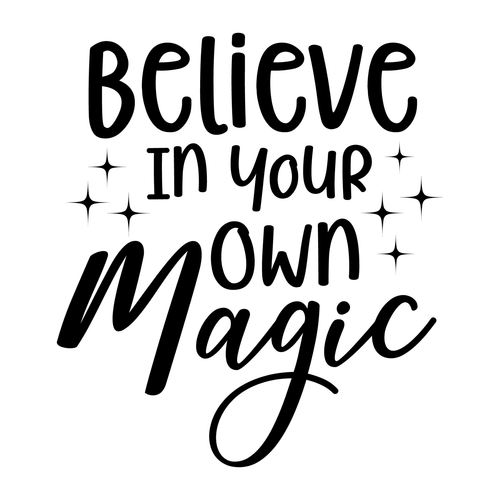 Believe In Your Own Magic Poster Canvas Movie Film Print A0 A1 A2 A3 A4 A5 A6 Ar