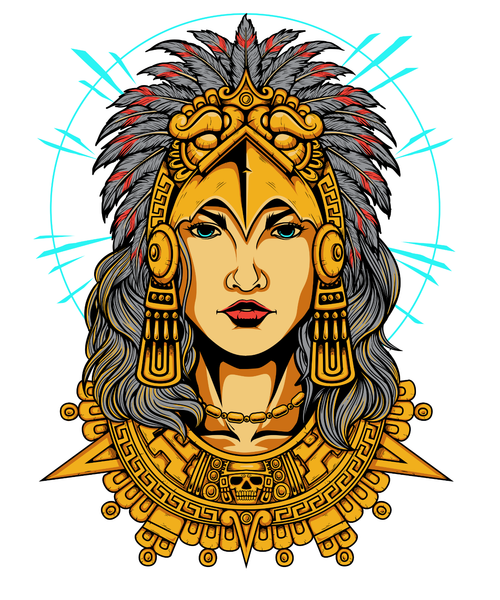 aztec women Poster Canvas Movie Film Print A0 A1 A2 A3 A4 A5 A6 Art Wall Decorat