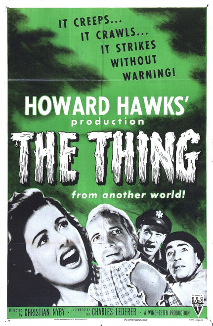 Thing From Another World 06 Poster Canvas Movie Film Print A0 A1 A2 A3 A4 A5 A6
