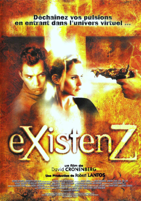 eXistenZ (1999)_4 Movie Film Poster Canvas iconic design