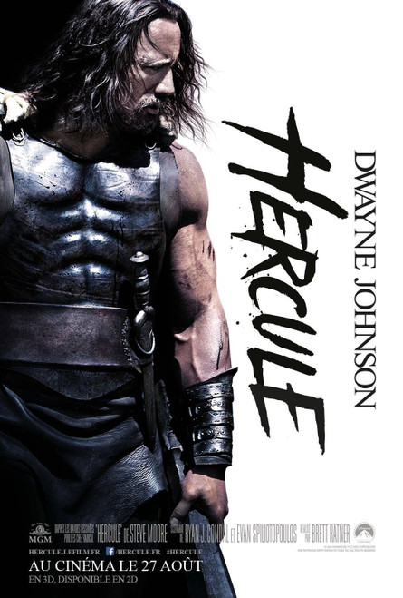 Hercules (2014)_3 Movie Film Poster Canvas iconic design