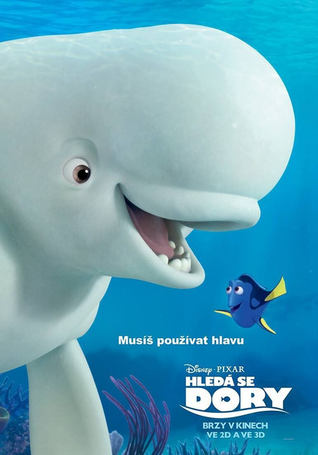 Finding Dory (2016)_12 Movie Film Poster Canvas iconic design