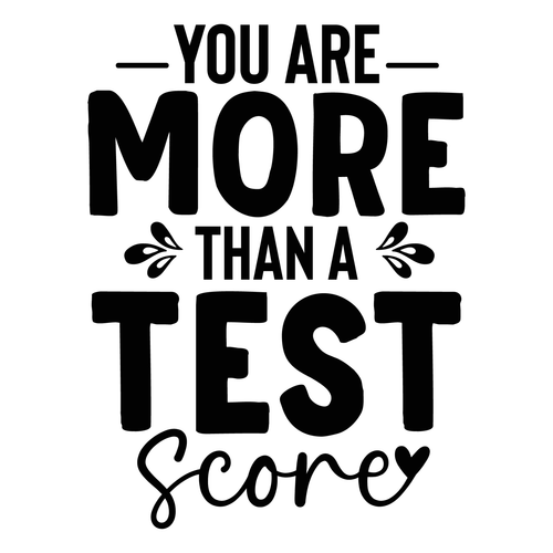 You Are More Than a Test Score-01 Poster Canvas Movie Film Print A0 A1 A2 A3 A4
