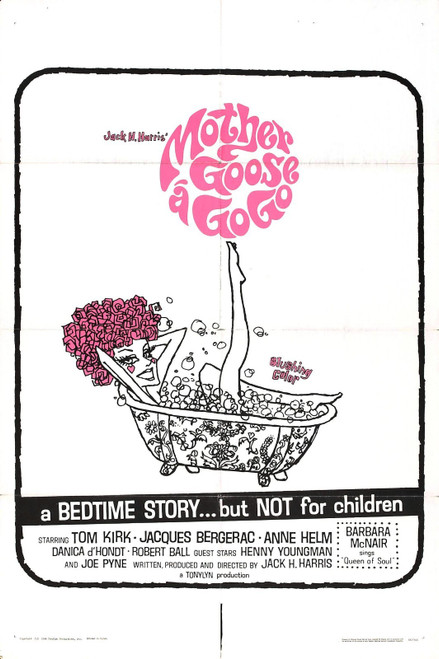 Mother Goose A Go Go 01 Poster Canvas Movie Film Print A0 A1 A2 A3 A4 A5 A6 Art