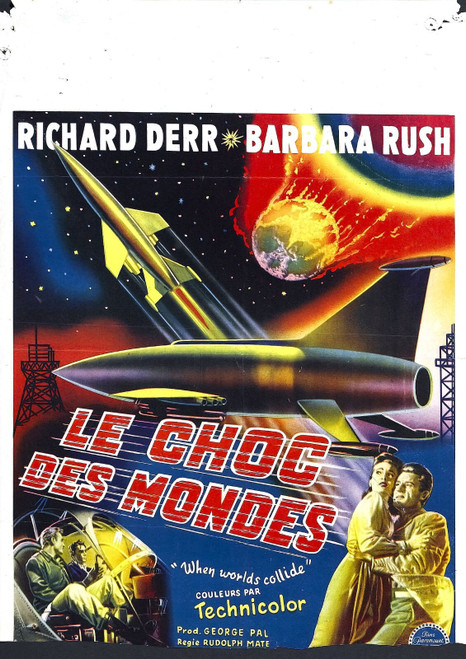 When Worlds Collide 04 Poster Canvas Movie Film Print A0 A1 A2 A3 A4 A5 A6 Art W