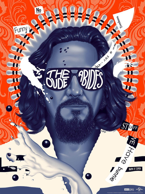 The Big Lebowski 17 Poster Canvas Movie Film Print A0 A1 A2 A3 A4 A5 A6 Art Wall