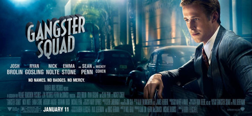 Gangster Squad (2013)_8 Movie Film Poster Canvas iconic design