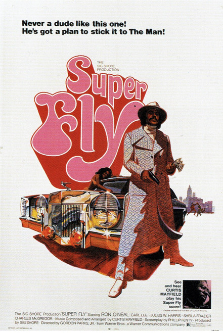 Suerfly - 1972 Poster Canvas Movie Film Print A0 A1 A2 A3 A4 A5 A6 Art Wall Deco