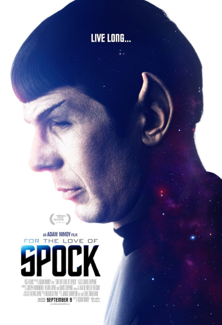 For the Love of Spock (2016)_2 Movie Film Poster Canvas iconic design