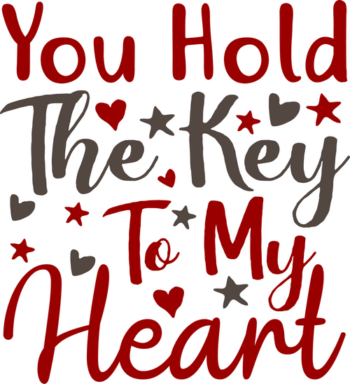 YOU HOLD THE KEY TO MY HEART Poster Canvas Movie Film Print A0 A1 A2 A3 A4 A5 A6
