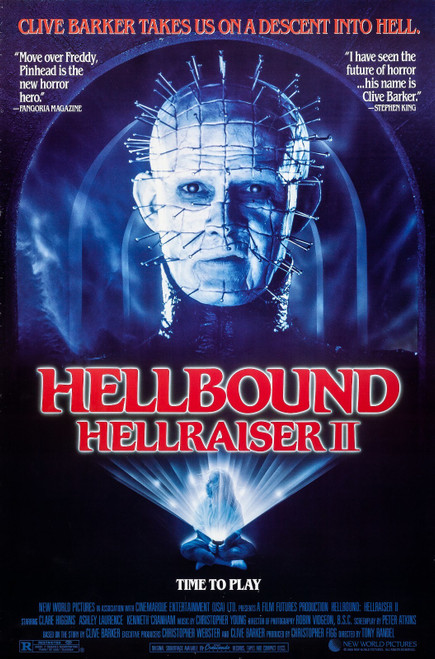Hellbound_ Hellraiser II (1988)_0 Movie Film Poster Canvas iconic design