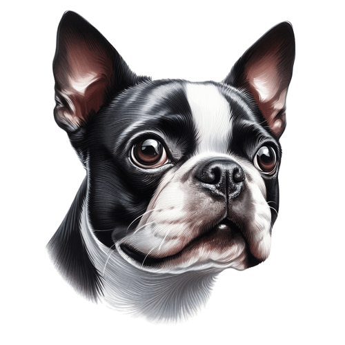 76 Boston Terrier Poster Canvas Movie Film Print A0 A1 A2 A3 A4 A5 A6 Art Wall D