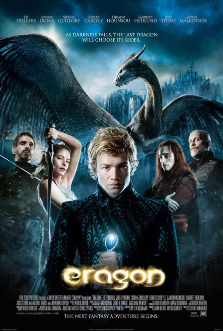 Eragon (2006)_7 Movie Film Poster Canvas iconic design