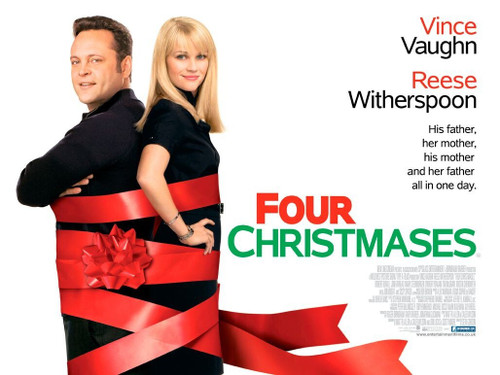 Four Christmases (2008)_2 Movie Film Poster Canvas iconic design