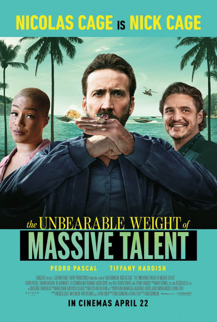 The Unbearable Weight of Massive Talent 2 Poster Canvas Movie Film Print A0 A1 A