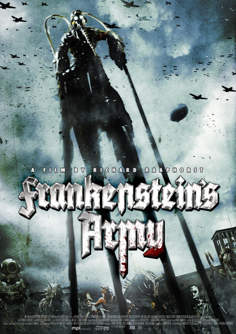 Frankenstein_s Army (2013)_2 Movie Film Poster Canvas iconic design
