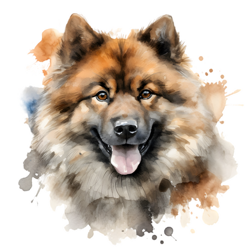 Eurasier (4) Poster Canvas Print Art Painting Decor Reprint wall A0 A1 A2 A3 A4