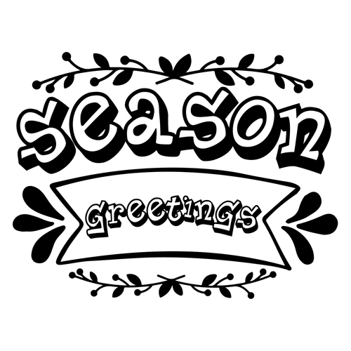 Season Greetings-01 (2) Poster Canvas Movie Film Print A0 A1 A2 A3 A4 A5 A6 Art
