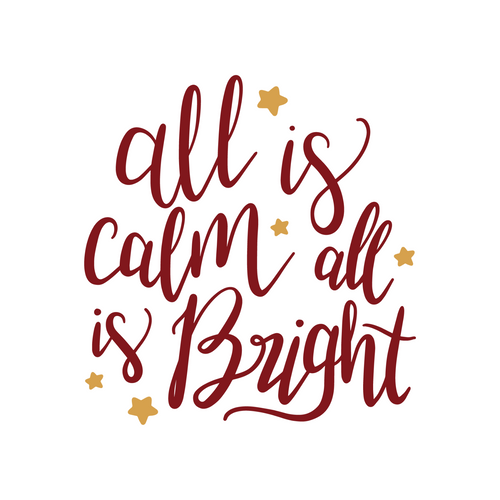 All Is Calm All Is Bright (3) Poster Canvas Movie Film Print A0 A1 A2 A3 A4 A5 A