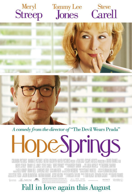 Hope Springs (2012)_2 Movie Film Poster Canvas iconic design
