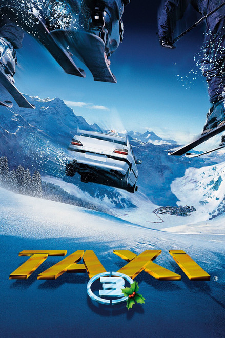 Taxi 3 Poster Canvas Movie Film Print A0 A1 A2 A3 A4 A5 A6 Art Wall Decoration