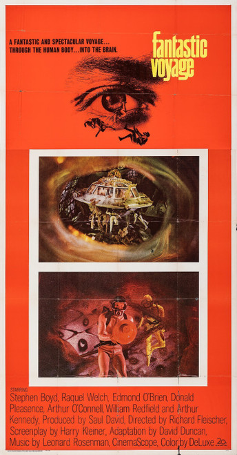 Fantastic Voyage (1966)_6 Movie Film Poster Canvas iconic design