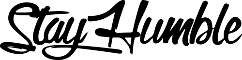 stay humble sign (2) Funny Poster Canvas Art Print A0 A1 A2 A3 A4 A5 A6 Art Wal