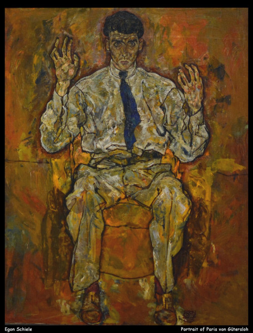 egon-schiele---portrait-of-paris-von-gtersloh--jpb_14687349382_o(1) Poster Canva