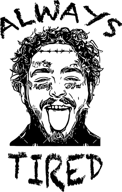 Post Malone 6 Poster Canvas Movie Film Print A0 A1 A2 A3 A4 A5 A6 Art Wall Decor