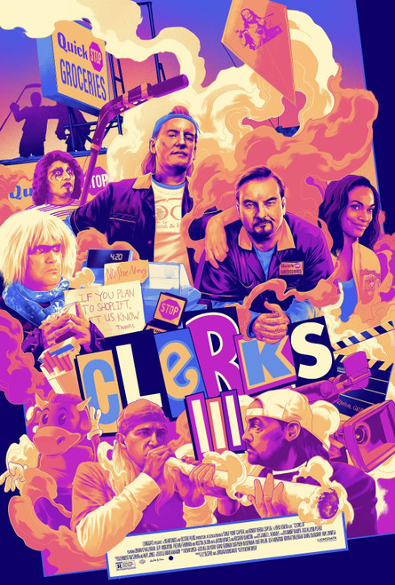 Clerks III (2022)_8 Movie Film Poster Canvas iconic design