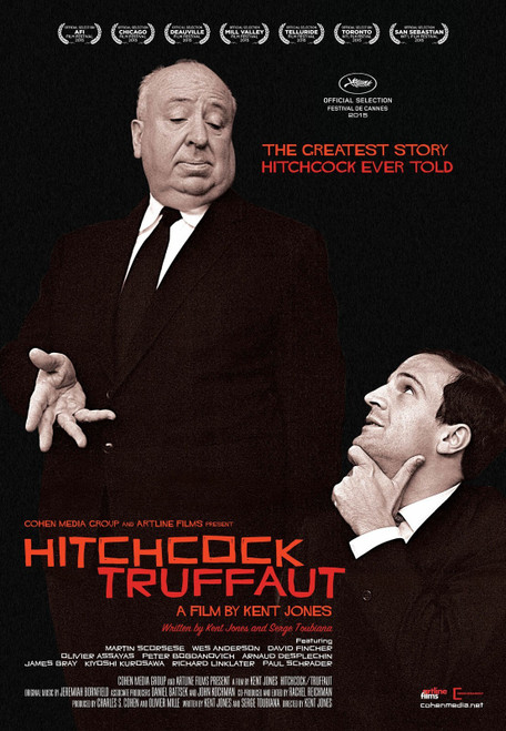 Hitchcock_Truffaut (2015)_0 Movie Film Poster Canvas iconic design