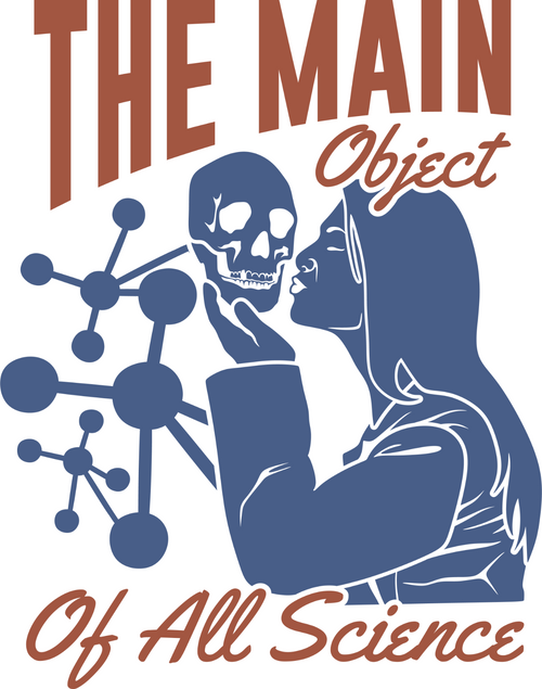 The Main Object of All Science Poster Canvas Movie Film Print A0 A1 A2 A3 A4 A5