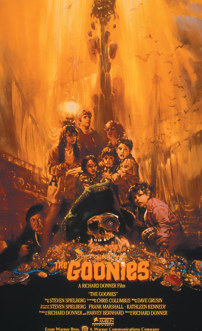 Goonies 6- upscxaled Poster Canvas Movie Film Print A0 A1 A2 A3 A4 A5 A6 Art Wal