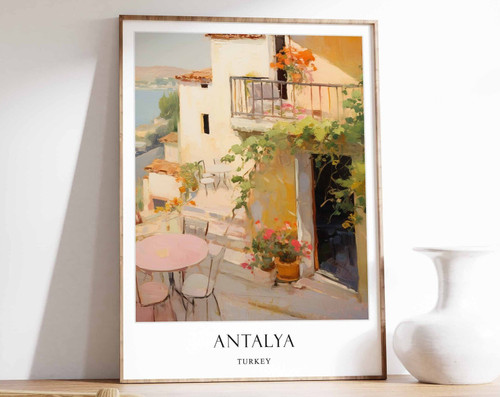 4_Antalya Poster, Turkey Poster, Beach Poster, Travel Poster, Turkish Riviera Po