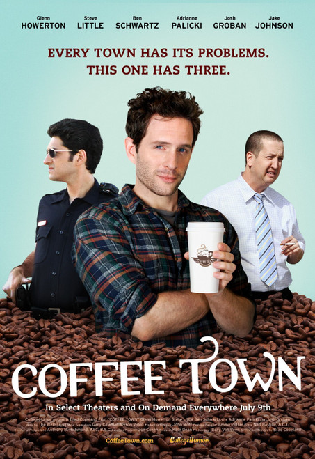 Coffee Town (2013)_0 Movie Film Poster Canvas iconic design