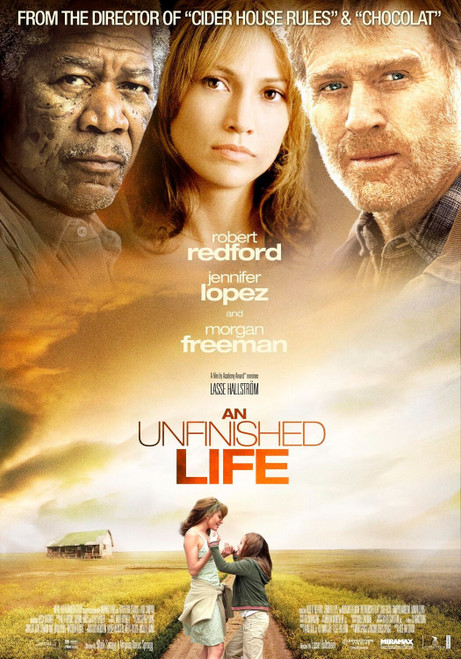 An Unfinished Life (2005)_2 Movie Film Poster Canvas iconic design