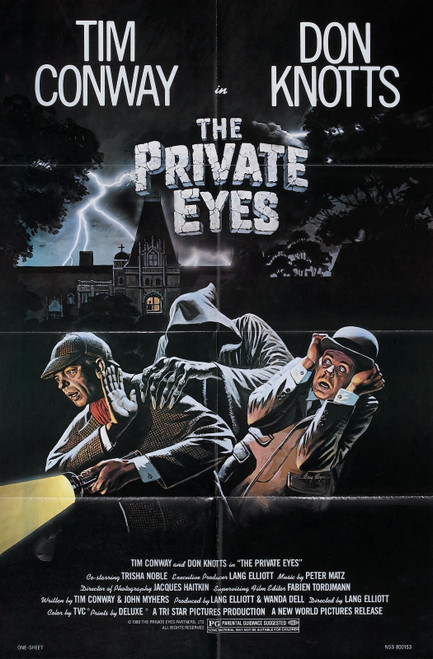 The Private Eyes (1981)_0 Poster Canvas Movie Film Print A0 A1 A2 A3 A4 A5 A6 Ar