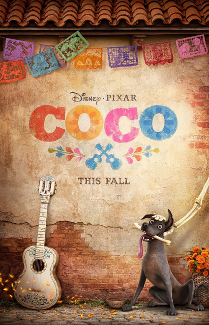 Coco (2017)_1 Movie Film Poster Canvas iconic design