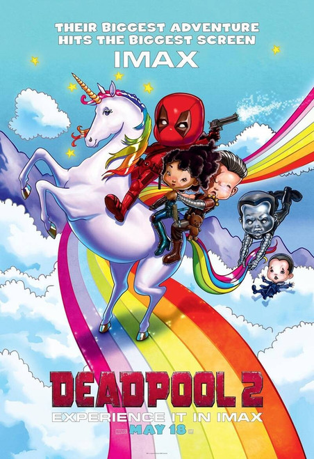 Deadpool 2 (2018)_10 Movie Film Poster Canvas iconic design