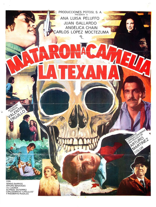 Murder Of Camelia The Texana 01 Poster Canvas Movie Film Print A0 A1 A2 A3 A4 A5