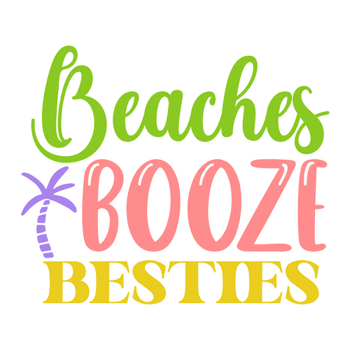 beaches booze besties-01 Poster Canvas Movie Film Print A0 A1 A2 A3 A4 A5 A6 Art