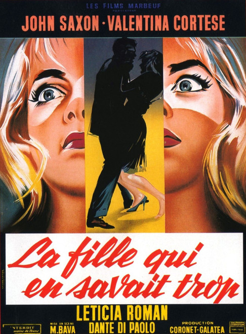 Girl Who Knew Too Much 02 Poster Canvas Movie Film Print A0 A1 A2 A3 A4 A5 A6 Ar