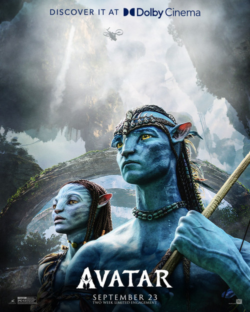 Avatar (2009)_11 Movie Film Poster Canvas iconic design