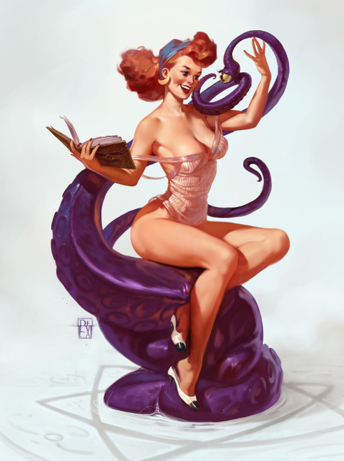 Pin-Up-Girls-ver73 Poster Canvas Movie Film Print A0 A1 A2 A3 A4 A5 A6 Art Wall