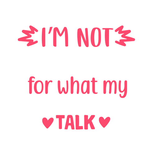 I m not responsible for what my face does when you talk-01 Poster Text for you C