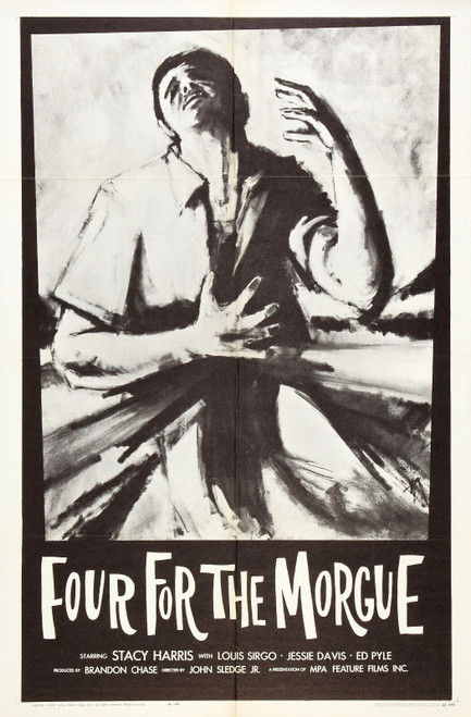 Four For Morgue 01 Poster Canvas Movie Film Print A0 A1 A2 A3 A4 A5 A6 Art Wall