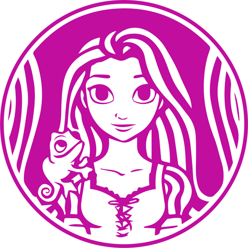 Rapunzel-princess31 Poster Canvas Movie Film Print A0 A1 A2 A3 A4 A5 A6 Art Wall