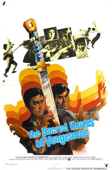 Sacred Knives Of Vengeance 01 Poster Canvas Movie Film Print A0 A1 A2 A3 A4 A5 A